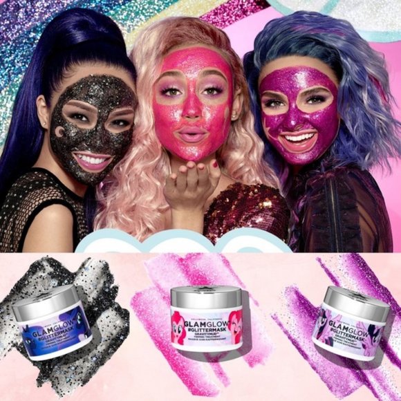 🆕 NIB 🌟 GLAMGLOW X My Little Pony #GLITTERMASK Gravitymud - Picture 2 of 6